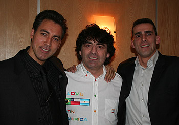 CARLOS VAQUERA,CLAUDE BARZOTTI ET FRED MASTRO