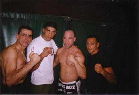 frederic mastro,Omar Bellahmar,Wanderlei Silva, et Osman Yigin. 