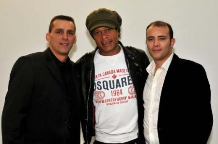 Fred Mastro  Chris Getta  Hassan (Hi Fly Agency) 